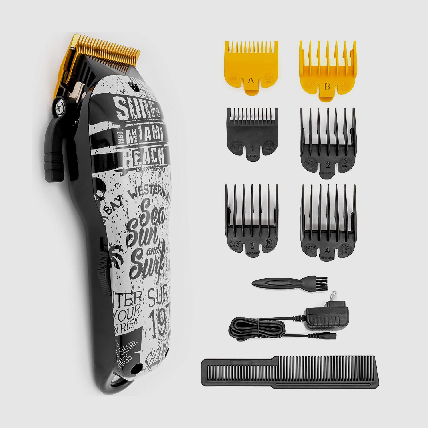 BESTBOMG-4YT-X18 2000mAh Professional Hair Clippers Cutting Kit