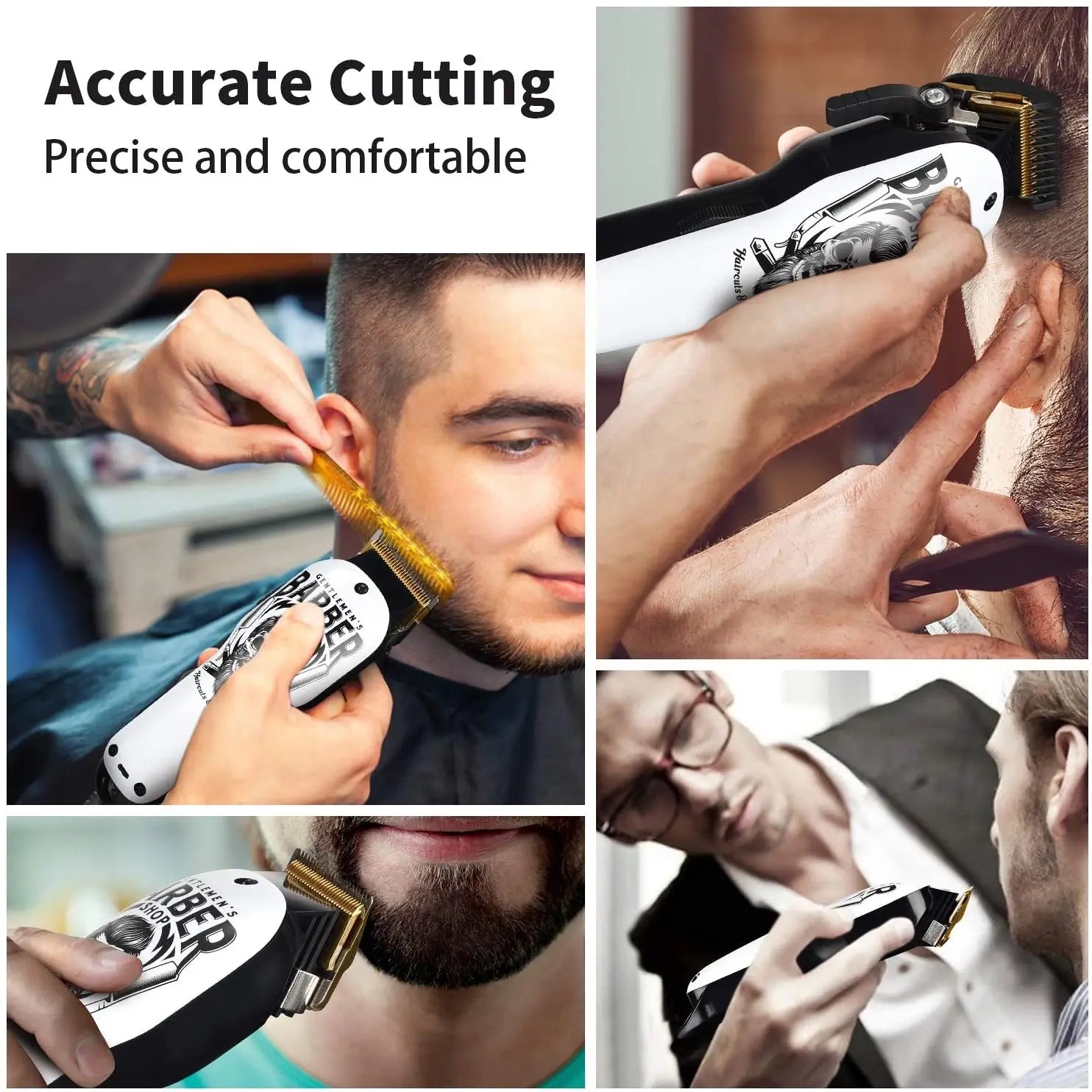 BESTBOMG-4YT-X1 2000mAh Professional Cordless Haircut