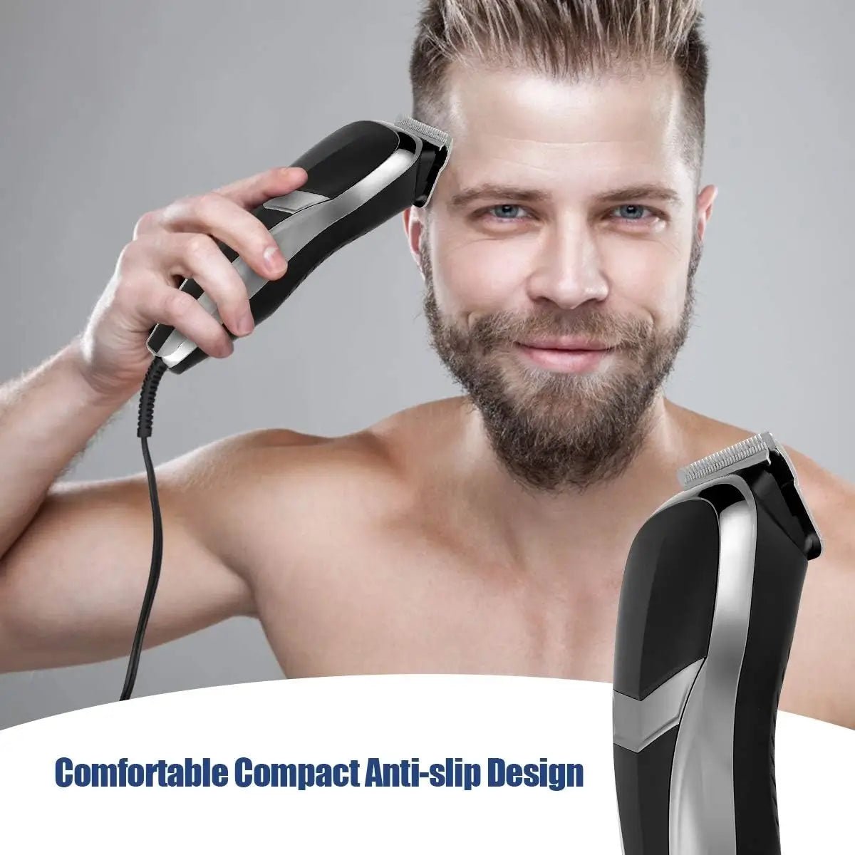 BESTBOMG - T20 Men's Hair Clipper Set (Black)