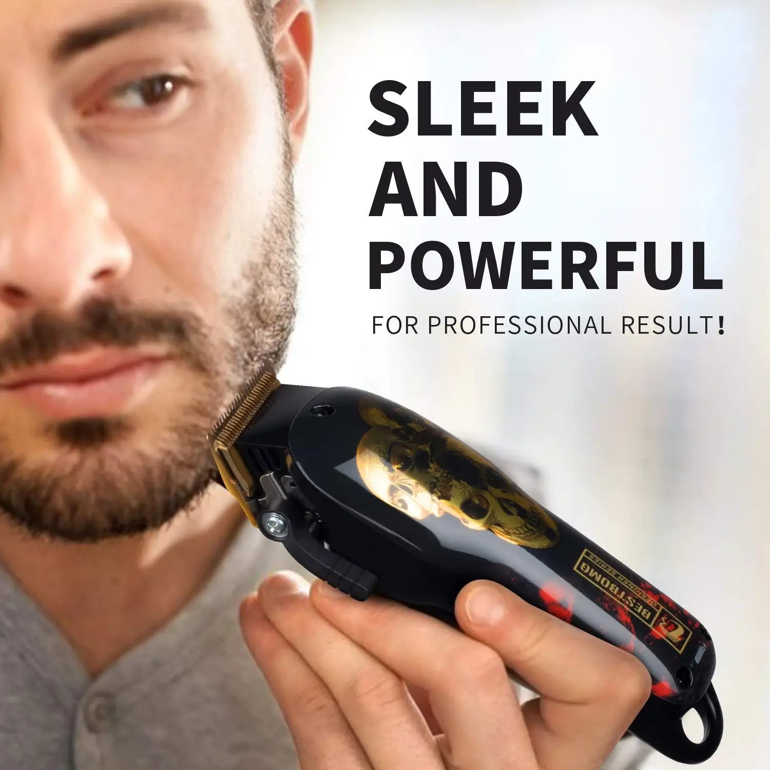 BESTBOMG-4YT-X5 2000mAh Cordless Hair Clipper