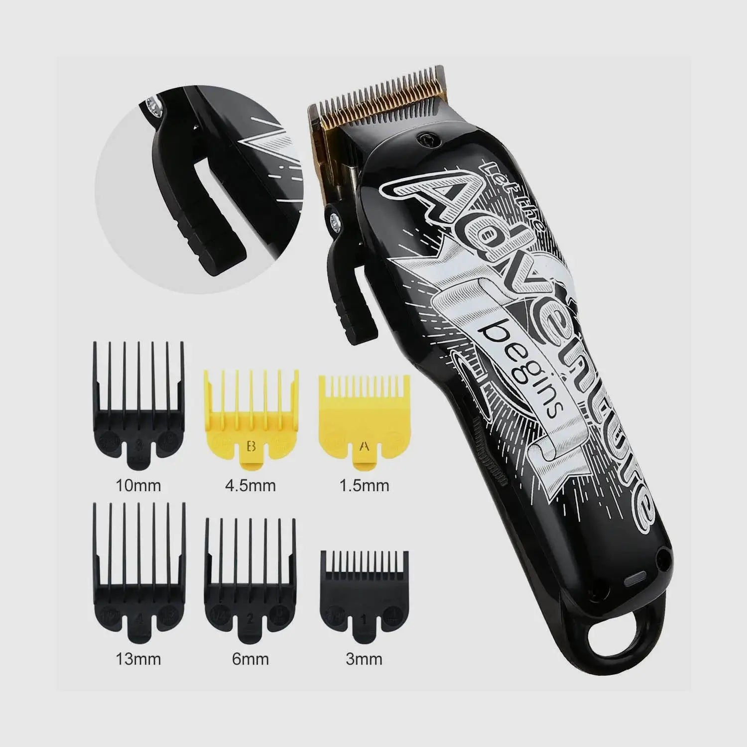 BESTBOMG-4YT-X15 2000mAh Electric Hair Cutter Machine Kit