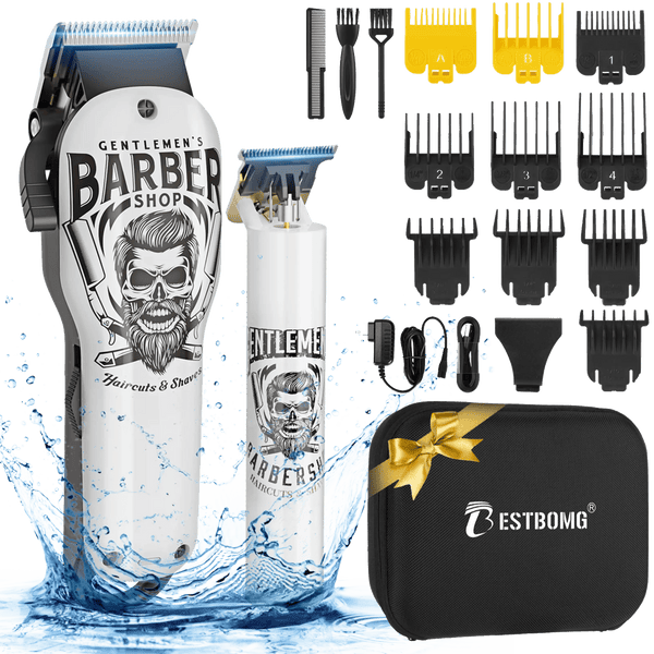 Hair Clipper & Trimmer 2-Piece Kit-Y4T9
