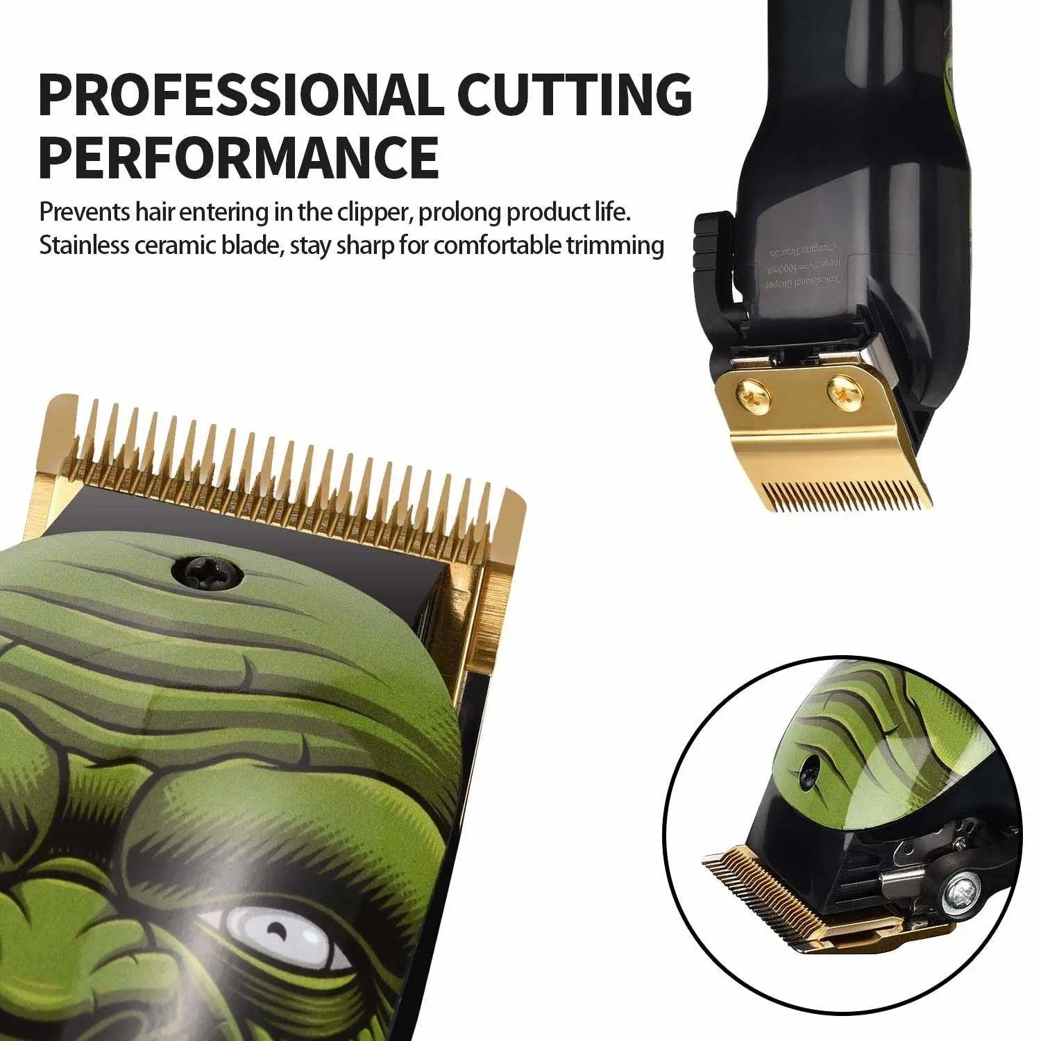 BESTBOMG-4YT-X14 2000mAh Professional Quiet Hair Clippers